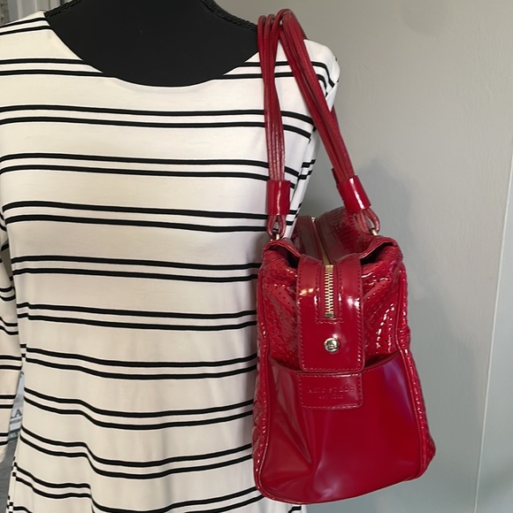 Kate Spade Red Patent Large Satchel #hostpick - Picture 3 of 9